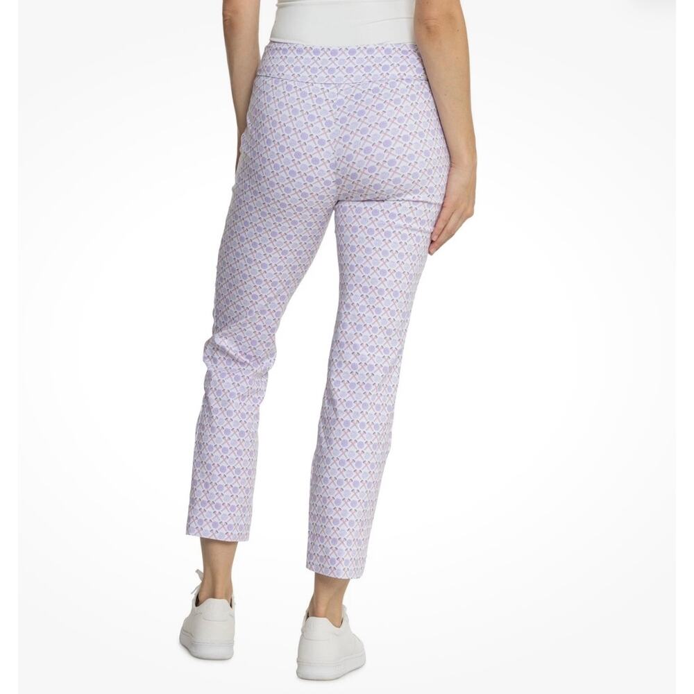 SWING NWT Women’s Tummy Control Master Golf Pants Size 10 in Game Pink Mist - Picture 3 of 13